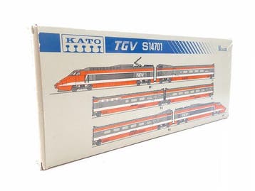 Kato N - S14701 - Rame automotrice (1) - TGV Orange 6 pièces, Hobby & Loisirs créatifs