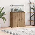 vidaXL Aquariumstandaard Artisan Eikenhout 81x36x73 cm, Verzenden
