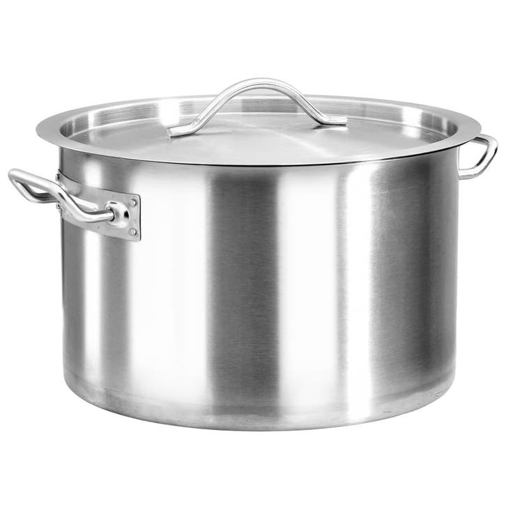 vidaXL Kookpan 24 L 36x24 cm roestvrij staal, Huis en Inrichting, Keuken | Potten en Pannen, Nieuw, Verzenden