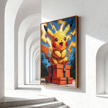 Iconica - Pikachu: Charged Up Luxury - unique 1/1 XXL (150 x