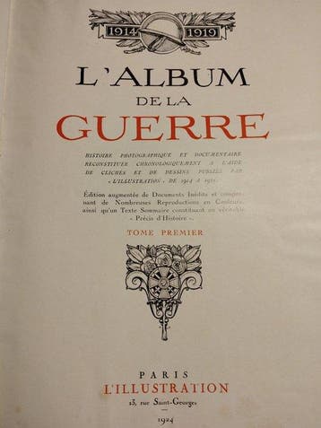 Lillustration - LAlbum de la Guerre1914/1918 - Histoire, Antiek en Kunst