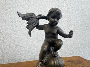 Milo (1910-1978) - after - sculptuur, Putto op mythologische