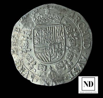 Spaanse Nederlanden. Felipe IV. Patagon 1623 - Amberes