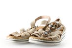 Rieker Sandalen in maat 36 Beige, Verzenden, Beige, Sandalen of Muiltjes, Gedragen
