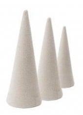 Droogschuim SEC kegel 24x9 cm voor droog en kunstbloemen, Nieuw