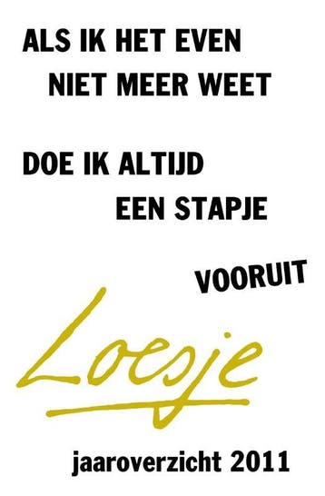 Loesje jaaroverzicht 2011 9789046114384 Loesje, Verzenden, Loesje