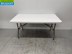 Table pliante en plastique Bolero 151 x 75,5 x 73,5 cm, Verzenden, Nieuw in verpakking
