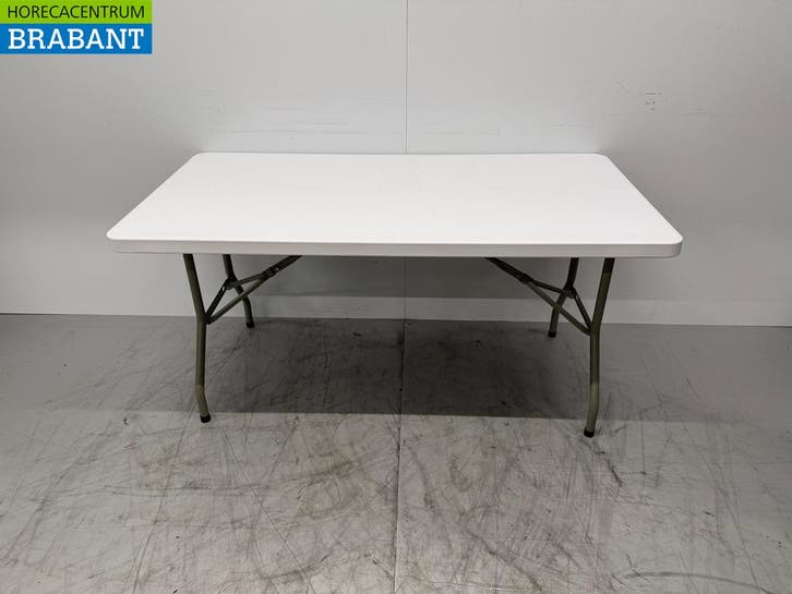 Table pliante en plastique Bolero 151 x 75,5 x 73,5 cm, Zakelijke goederen, Horeca | Keukenapparatuur, Verzenden