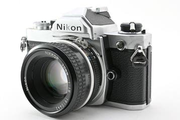 Nikon FM Silver Film Camera Ai 1.4/50mm Single lens reflex, Nieuw