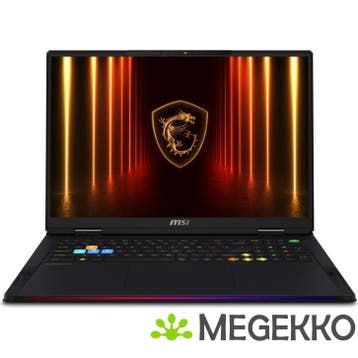 MSI Raider A18 HX A8WHG-284NL 18  Ryzen 9 8940HX RTX 5070Ti, Verzenden