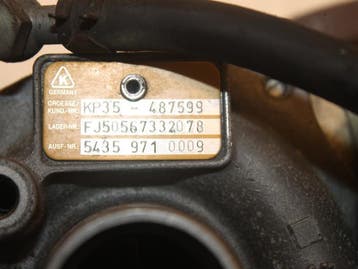 Turbo Mazda 2. O91088, Nieuw