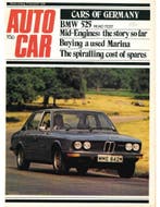 1974 AUTOCAR MAGAZINE 4060 ENGELS, Nieuw