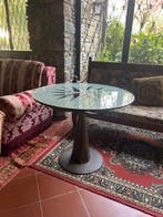 Driade - Oscar Tusquets - Tafel - astrolabio - Glas, Metaal