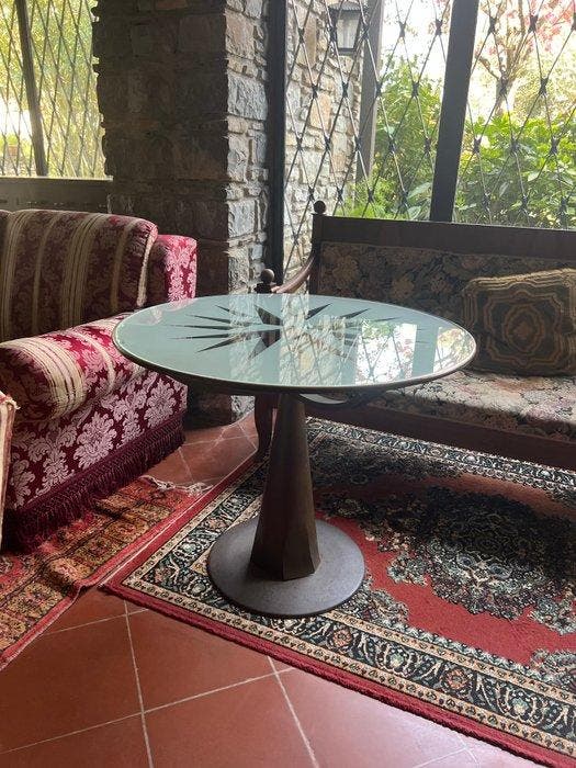 Driade - Oscar Tusquets - Tafel - astrolabio - Glas, Metaal, Antiek en Kunst, Curiosa en Brocante