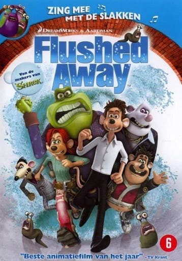 Flushed away (dvd nieuw), Ophalen of Verzenden
