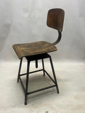 Chaise - Fer forgé - chaise datelier