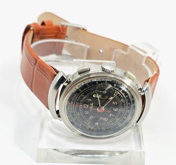 Compagnie des Montres Nave SA - NAVE - Stahl Chrono - Kal., Nieuw