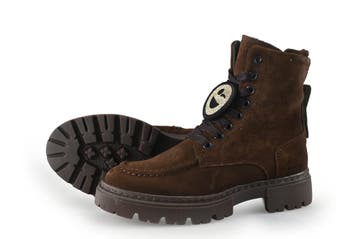 Nubikk Veterboots Meisjes in maat 30 Bruin, Verzenden, Jongen of Meisje, Nubikk, Schoenen
