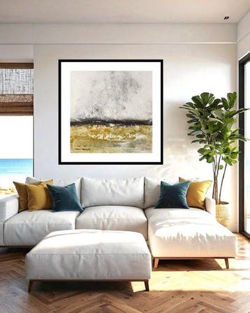Dam Domido - Horizon - 80 x 80 cm