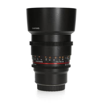 Samyang 85mm T1.5 - Micro Four Thirds - 1 jaar garantie, Ophalen of Verzenden, Zo goed als nieuw