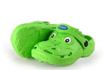 Puccetti Slippers Meisjes in maat 26 Groen, Kinderen en Baby's, Kinderkleding | Schoenen en Sokken, Verzenden, Jongen of Meisje