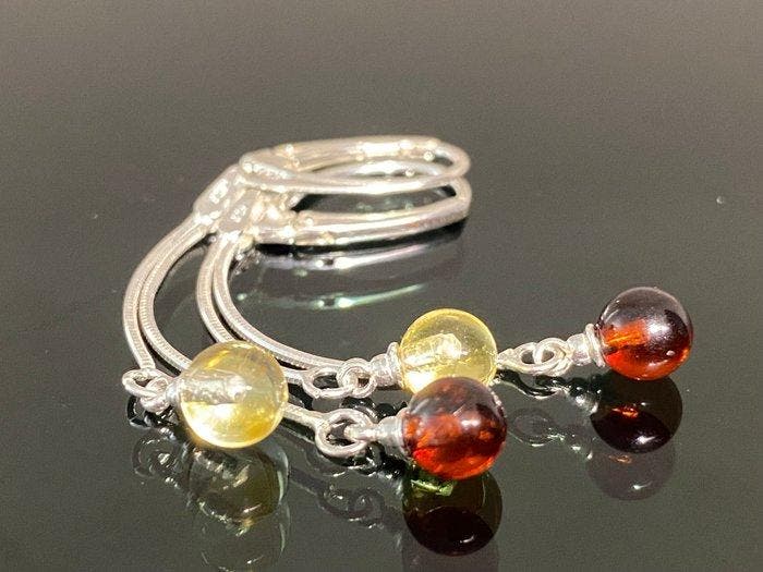 Drops of Eternity – Fijn 925 zilveren hangende oorbellen, Verzamelen, Dierenverzamelingen