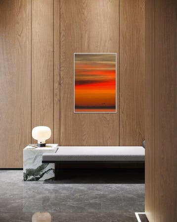 Agathe Toman - Orange Sunset - XL