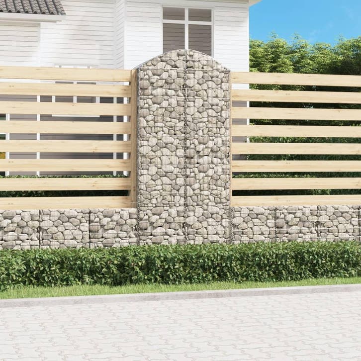vidaXL Schanskorf gewelfd 100x50x220/240 cm gegalvaniseerd, Jardin & Terrasse, Pots de fleurs, Envoi