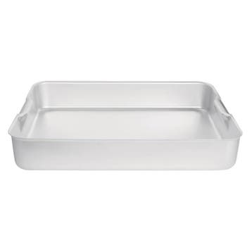 Bakplaat extra diep aluminium 27,04L | 610x455x100(h)mm, Verzenden