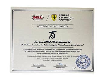 Ferrari - Monza GP 2022 Giallo Modena - Special Numbered