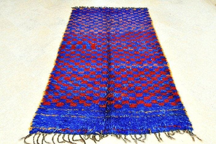 Vloerkleed - 210 cm - 125 cm, Antiek en Kunst, Kunst | Designobjecten