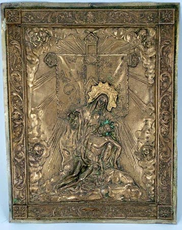 Religieuze reliëfplaat – Virgen de la Caridad de Cartagena –