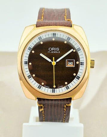 Oris - Sans prix de réserve - Vintage Brown Dial - Homme -