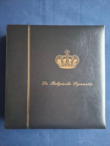 België - Verzameling Belgische Dynastie in een geïllustreerd