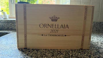 2021 Ornellaia, La Generosità - Bolgheri DOC - 6 Flessen, Nieuw