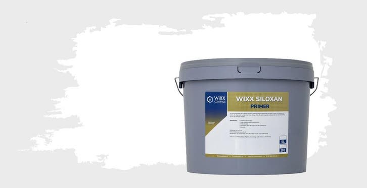 Wixx Siloxan Buitenprimer Wit 5L, Bricolage & Construction, Peinture, Vernis & Laque, Envoi