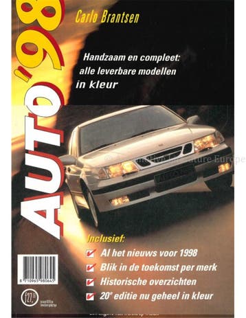 1998 AUTO JAARBOEK NEDERLANDS, Boeken, Nieuw