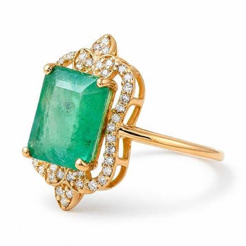 Sans prix de réserve - Bague - 14 carats Or jaune - 2.19ct.