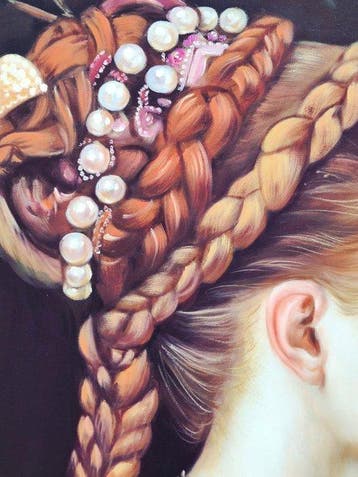 Anne Dias - (100% handpainted !) Lady Seraphine of Grace
