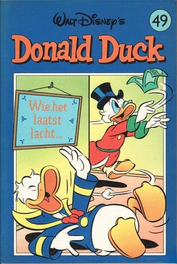 Donald Duck pocket 2e reeks deel 49 Wie het laatst lacht, Verzenden
