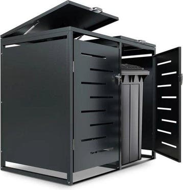 2dekans | Juskys – Containerberging – 120 l & 2-Delig – Met, Ophalen of Verzenden