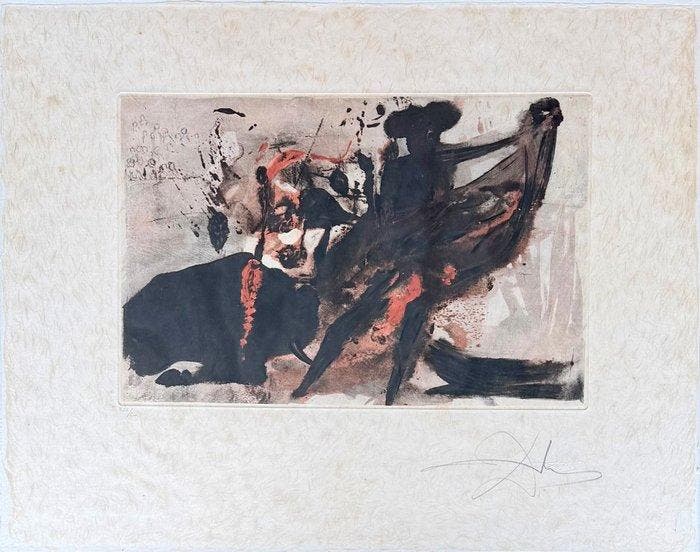 Salvador Dali (1904-1989) - La Tauromachie Individuelle, Antiek en Kunst, Antiek | Overige Antiek