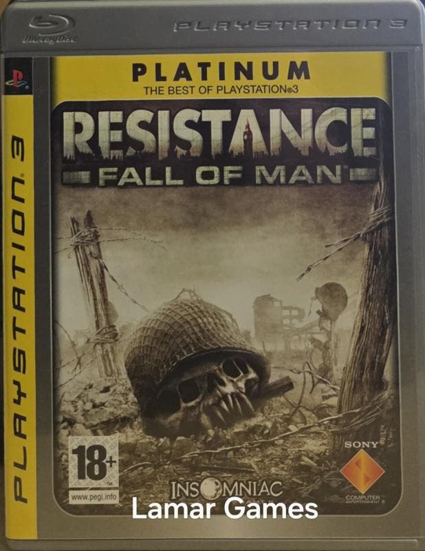 Resistance Fall of Man platinum (ps3 used game), Consoles de jeu & Jeux vidéo, Jeux | Sony PlayStation 3, Enlèvement ou Envoi