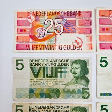 Nederland. - 18 Banknotes Gulden - Various Dates - PL22,