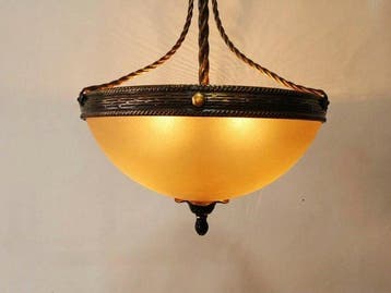 Lampe à suspendre - Lustre / Suspension de style, Huis en Inrichting, Nieuw