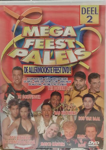 Mega feest paleis 2 (dvd tweedehands film), Ophalen of Verzenden, Nieuw in verpakking
