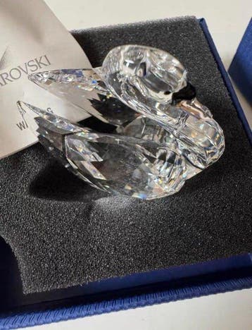 Swarovski - Beeldje - Swam medium - 010006 - Box +