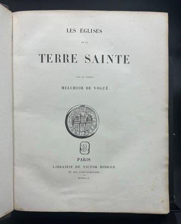 Charles-Jean-Melchior de Vogüe - Les Églises de la Terre