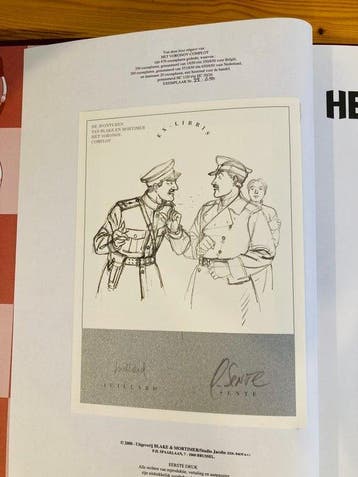 Blake & Mortimer - Het Voronov-complot - Luxe linnen HC - 1