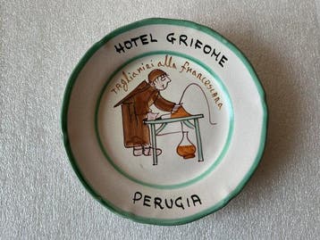 Solimene Vietri - Schotel (12) - Keramiek